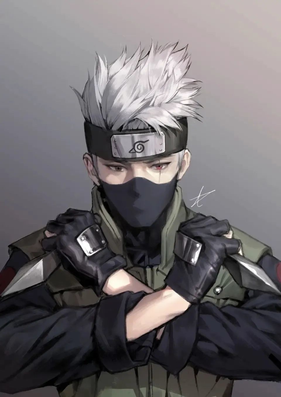 火影忍者旗木卡卡西帅气可爱壁纸25张_腾讯新闻