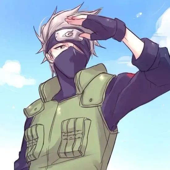 火影忍者旗木卡卡西帅气可爱头像20个