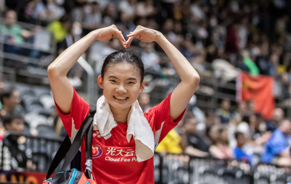 (体育)羽毛球——澳大利亚公开赛:韩悦晋级四强_腾讯新闻