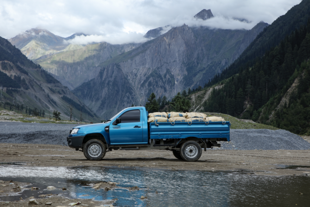 印度皮卡王者!塔塔yodha推新款,四轮钢板,载重2吨_腾讯新闻