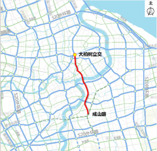 公示内容显示,本次规划范围北起大柏树立交(中环路/逸仙高架路立交)
