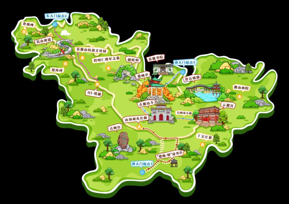 2022第十六届岳麓山红枫节启幕岳麓山景区赏枫精品旅游线路发布