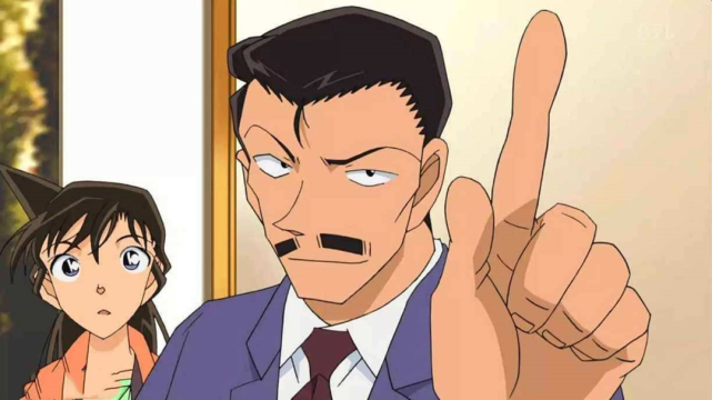 这应该是毛利小五郎最高光的时刻了，很难不喜欢！