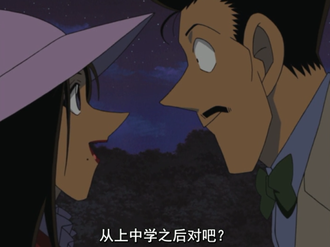 这应该是毛利小五郎最高光的时刻了，很难不喜欢！