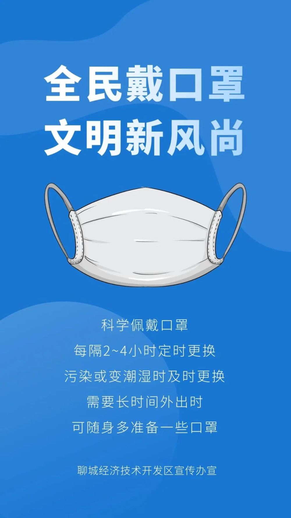 公益宣传全民戴口罩文明新风尚