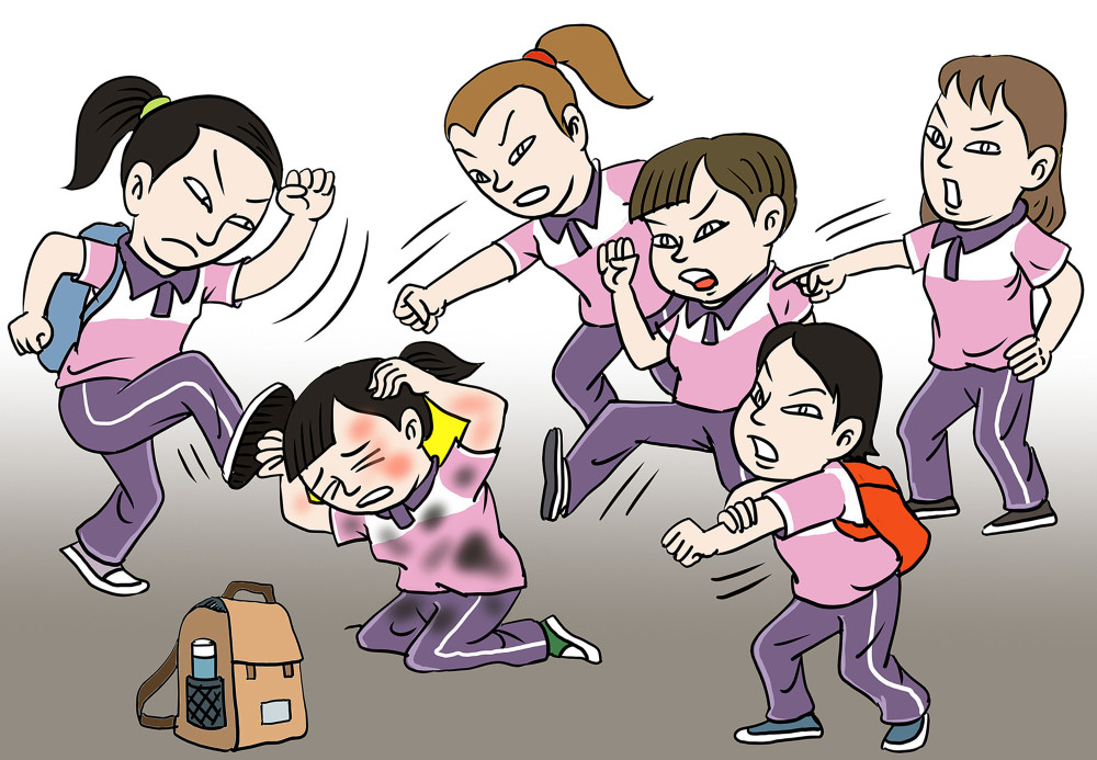 河南一名16岁女生被3名同学欺凌施暴者边打边拍视频校园霸凌何时休