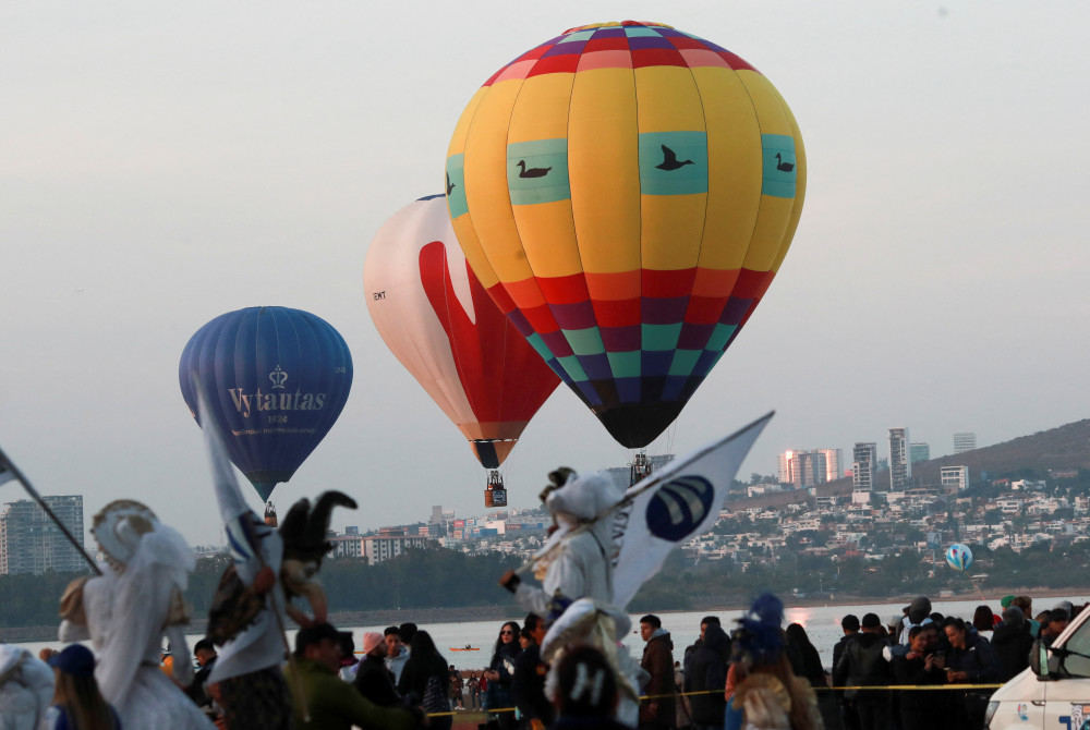 墨西哥莱昂热气球节_腾讯新闻
