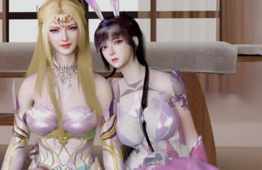 斗罗大陆:小舞和千仞雪合体,身穿"冲锋衣"无比养眼,身材太完美了!