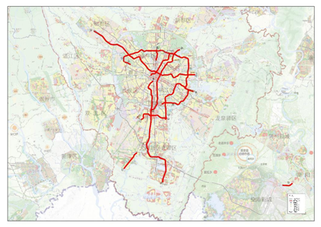 10條線路上榜 成都軌道交通第5期建設項目初步定音