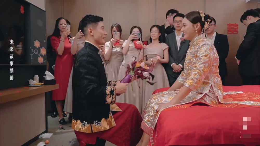 网球女神王雅繁嫁豪门总裁百万婚礼布置千条水晶送15万元礼品