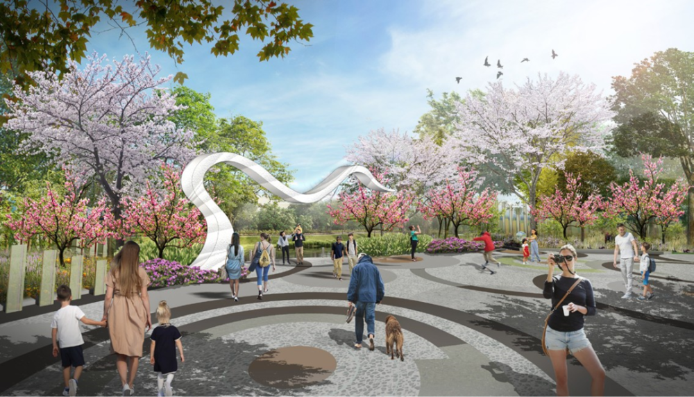 闵行将建3座公园总面积超100万m05生活休闲森林游憩科普教育是主要