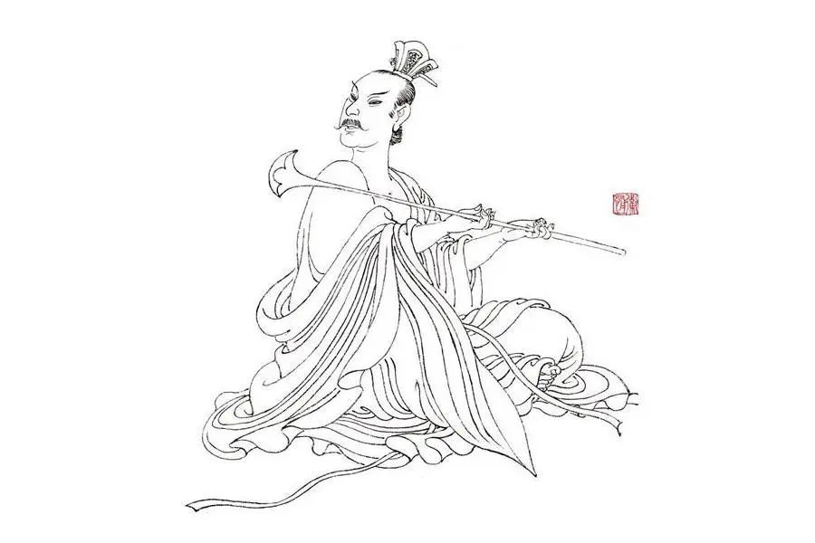 (卫恒画像)而据卫恒的《四体书势》所载,程邈有这样的专业能力,并且他