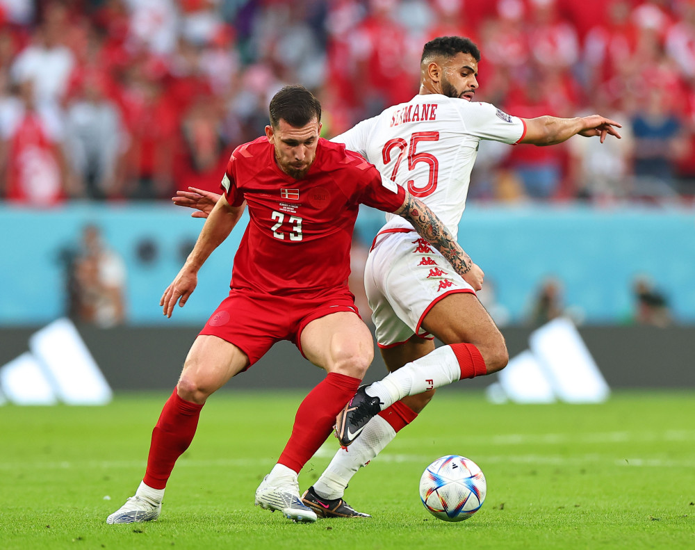 (卡塔尔世界杯)足球——d组:丹麦对阵突尼斯(3)