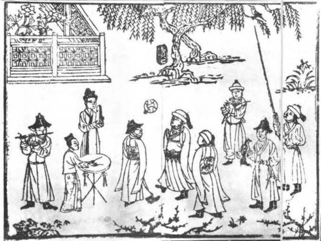 蹴鞠那点儿事儿唐代后期 新榜进士要参加足球赛_腾讯新闻