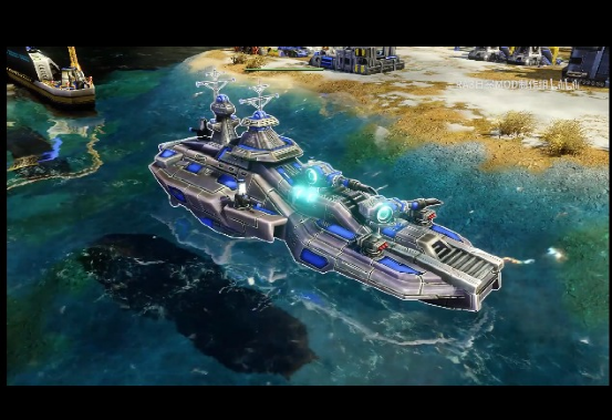 波塞冬巡洋舰是日冕里盟军的新增单位,售价4500,科技等级t3,她是海军