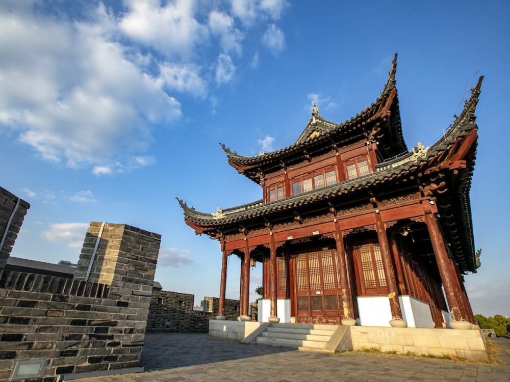 镜头里的苏州老城门