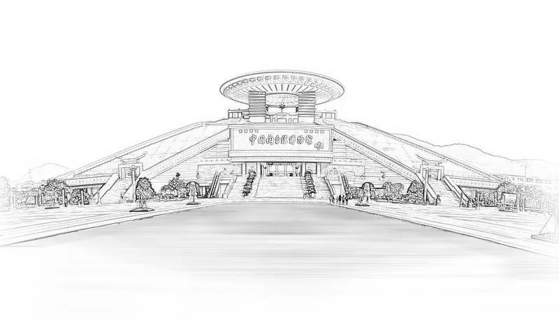 一批经典作品创造了福建建筑史上的数个第一:福建大会堂,闽台缘博物馆