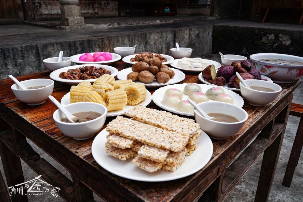 guizhouecho一场盛宴吃三席仡佬族独特的三幺台文化