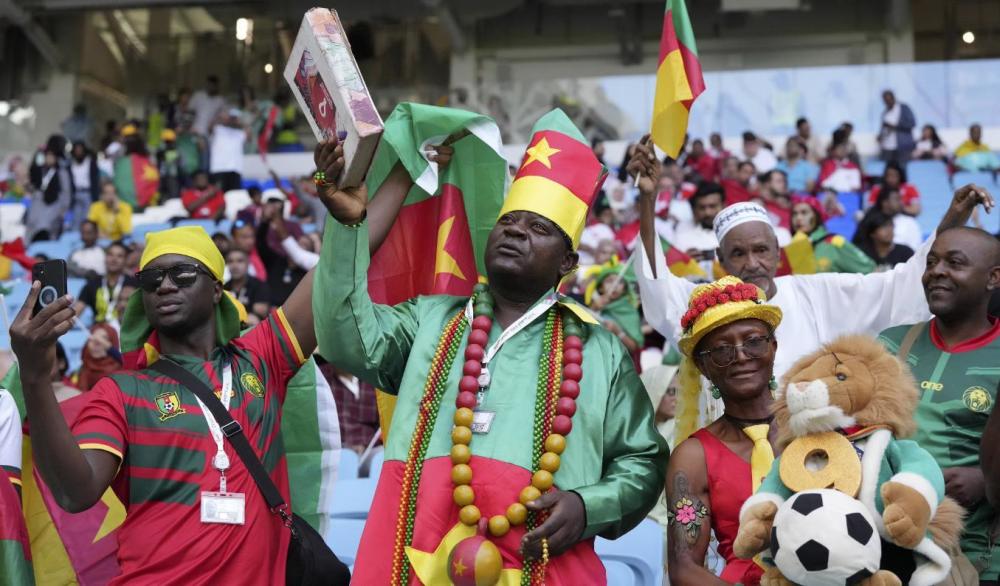 喀麦隆版刘青云火爆网络长相酷似中国影帝瑞士美女球迷抢镜