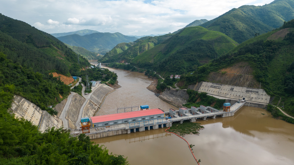 的中国电建南欧江流域梯级水电项目位于老挝北部丰沙里省的四级电站