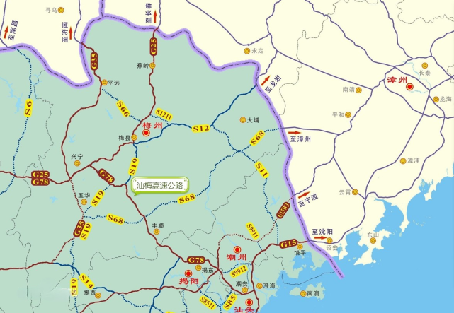 年底大礼包,广东梅汕高速扩容项目开工,粤东人民开心笑了_腾讯新闻