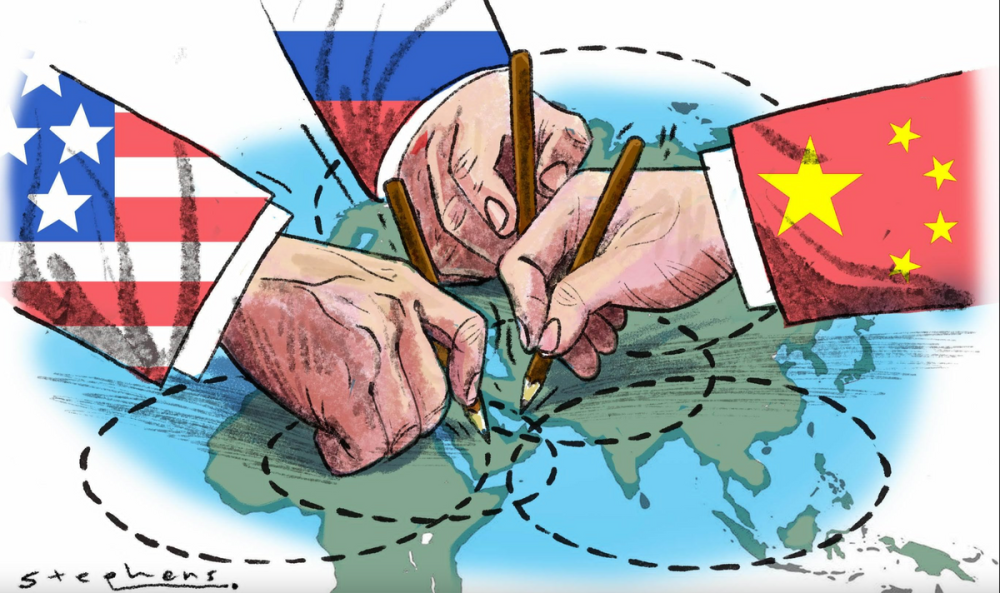 美专家呼吁美国不要对中俄反应过度大国竞争耗费太多资源