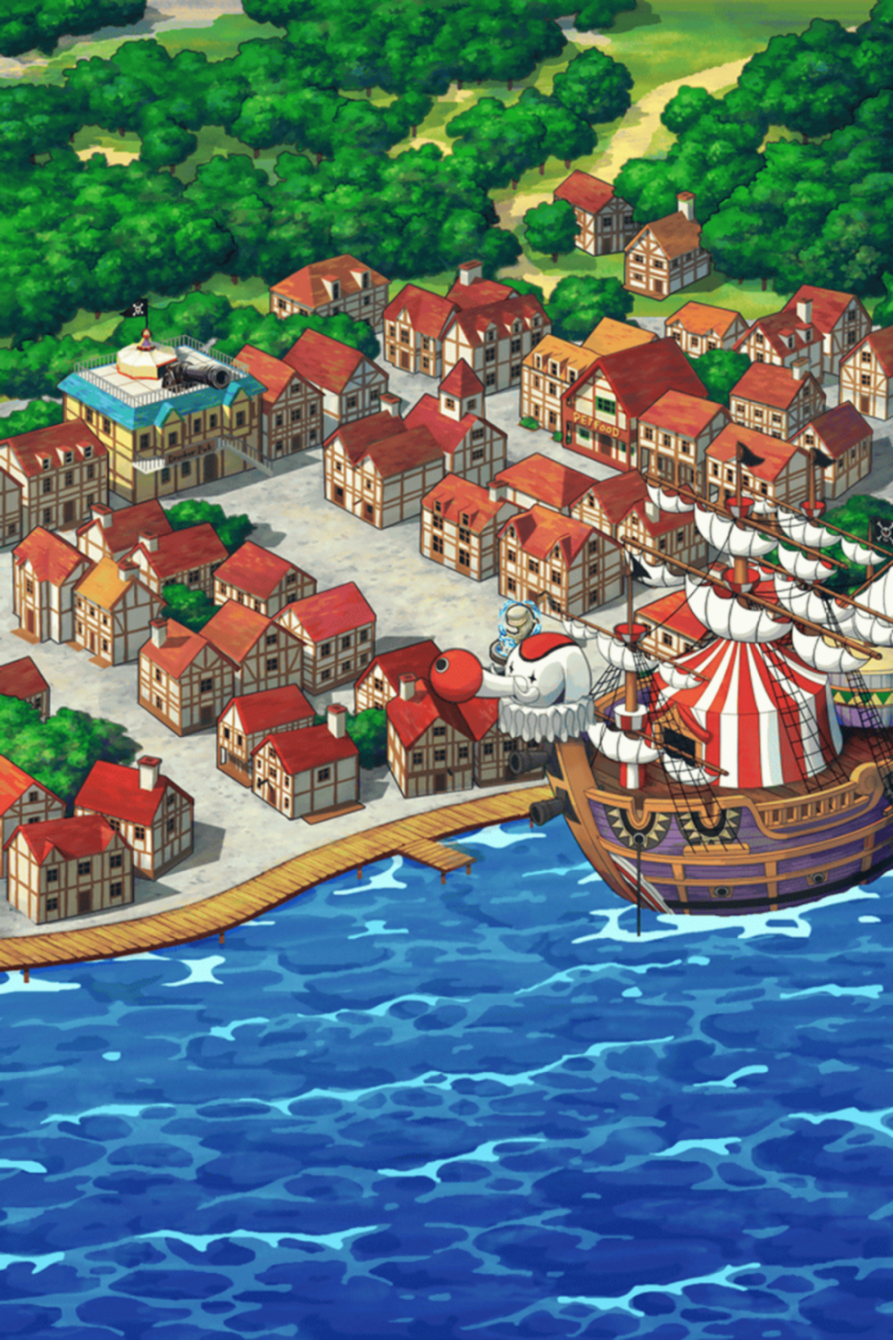 海贼王:各个国家全场景图赏【上篇】,一眼看遍故事的全画面!