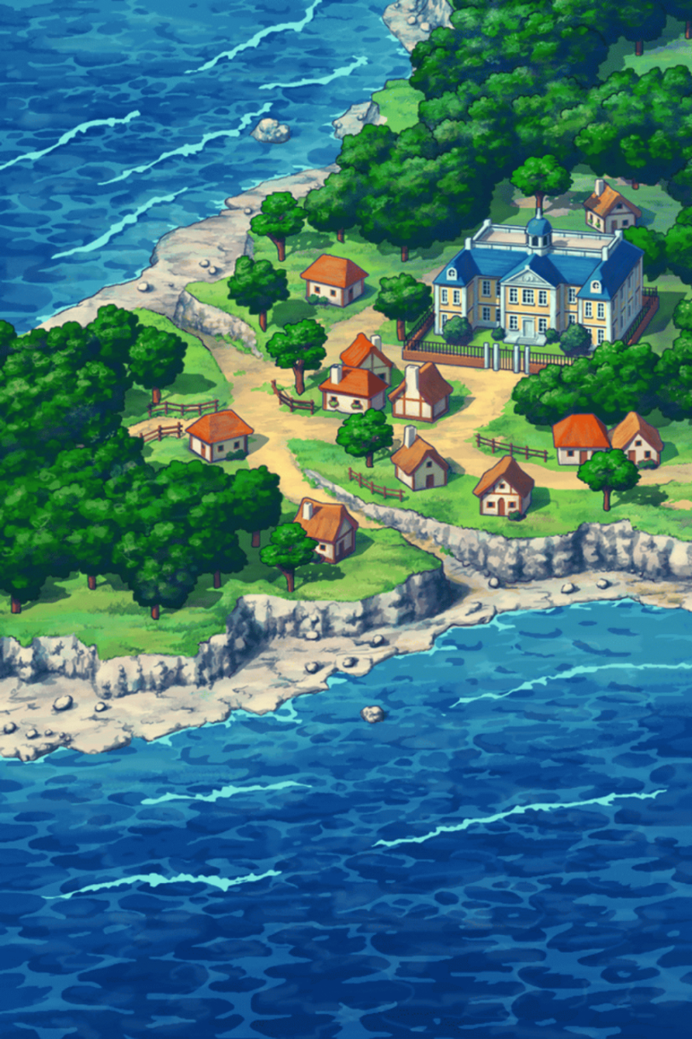 海贼王各个国家全场景图赏上篇一眼看遍故事的全画面