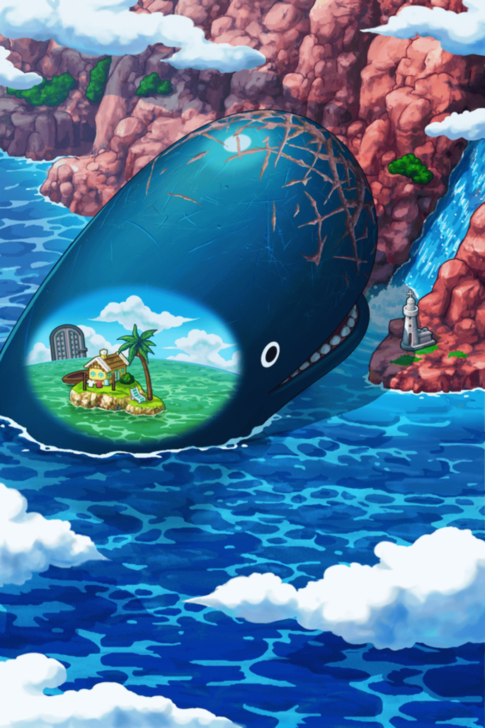 海贼王:各个国家全场景图赏【上篇】,一眼看遍故事的全画面!_腾讯新闻