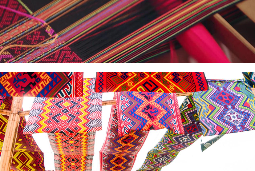 秀场直击!千年黎锦织出了"潮流范"_腾讯新闻