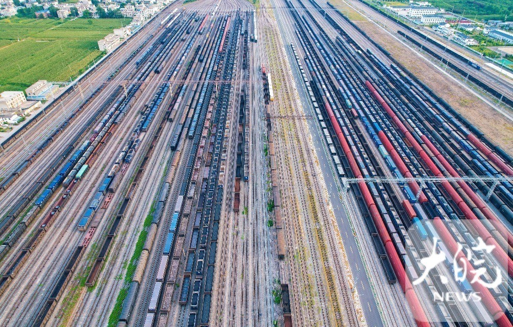京九铁路最大编组站阜阳北站日办理辆数创新高_腾讯新闻