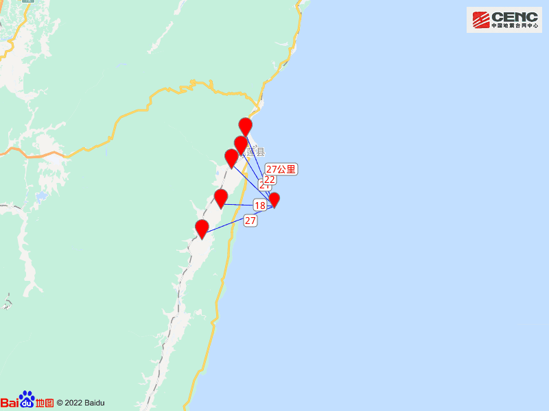台湾花莲县海域发生4.7级地震墨菲定律是谁说的