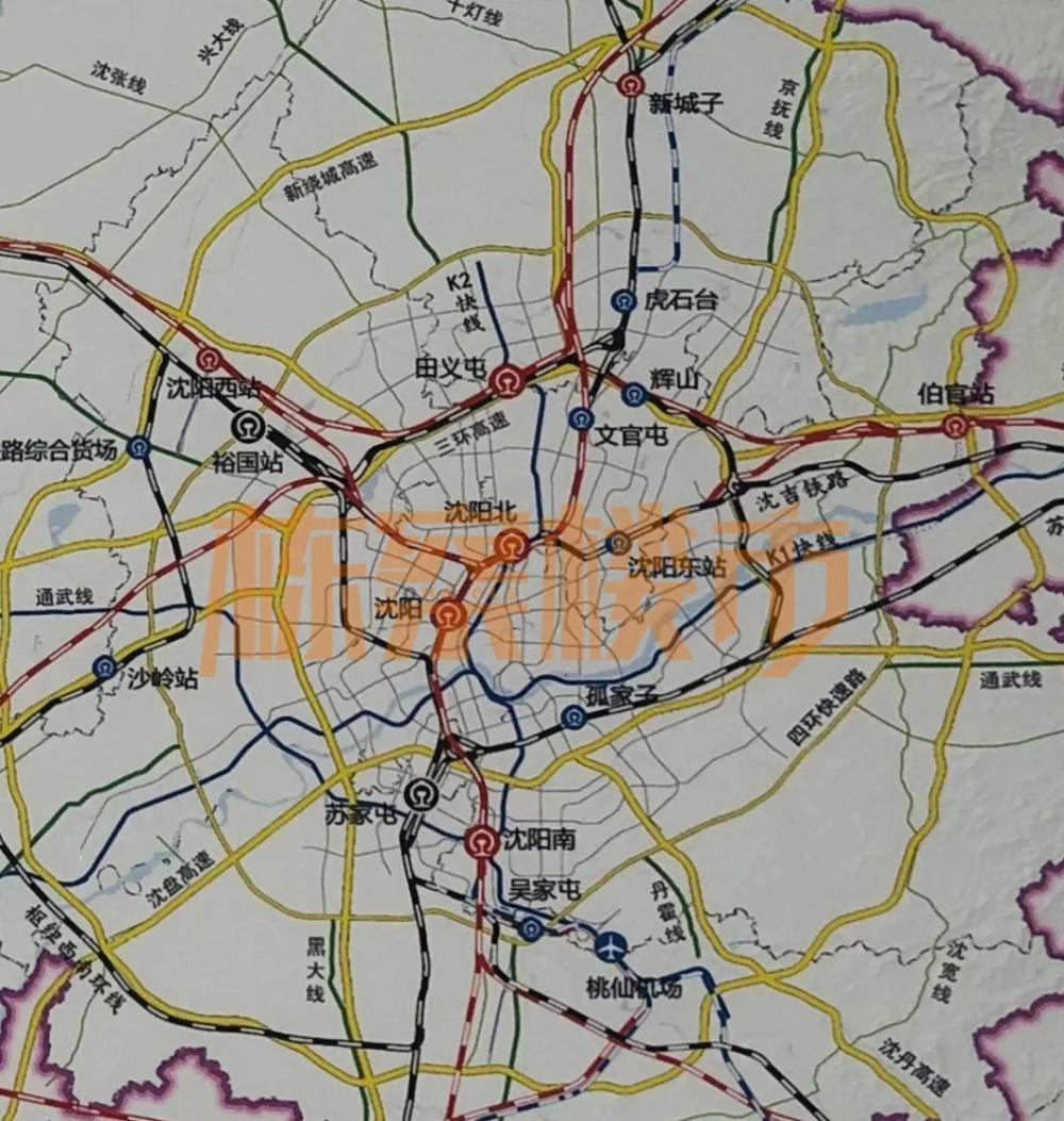 2022瀋陽最新10餘條地鐵線路規劃圖發佈,你最關心哪一條?_騰訊新聞