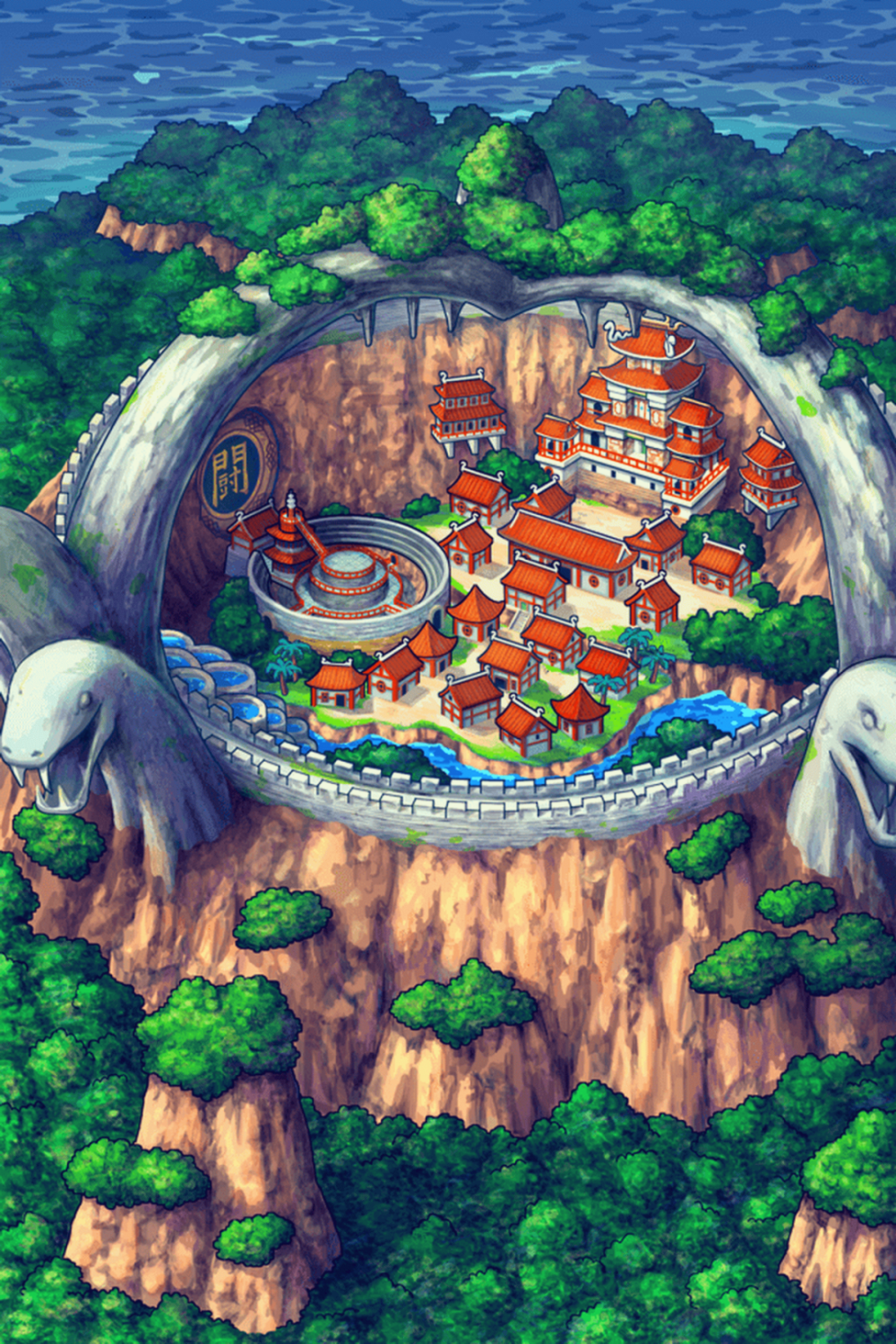 海贼王:各个国家全场景图赏【下篇】,为大家呈现后半段的冒险故事