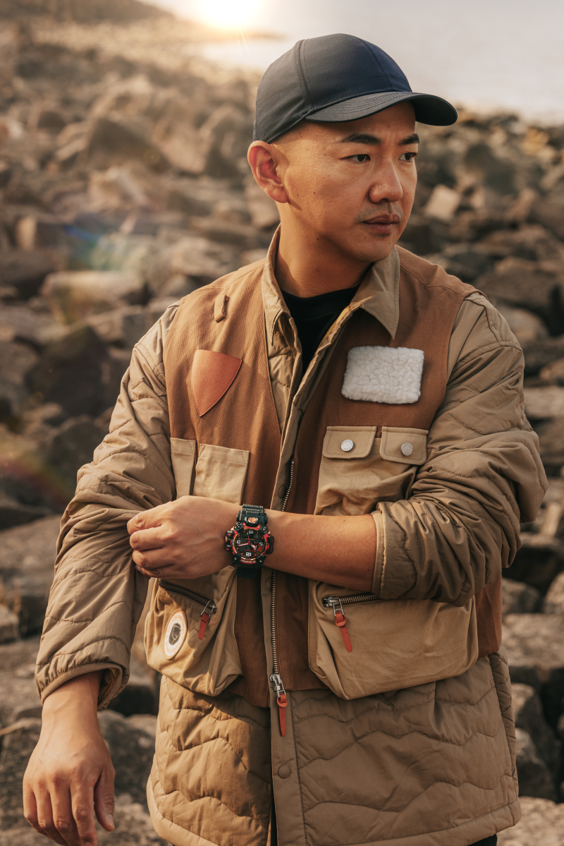 朱炜强担任casio手表户外大使_腾讯新闻