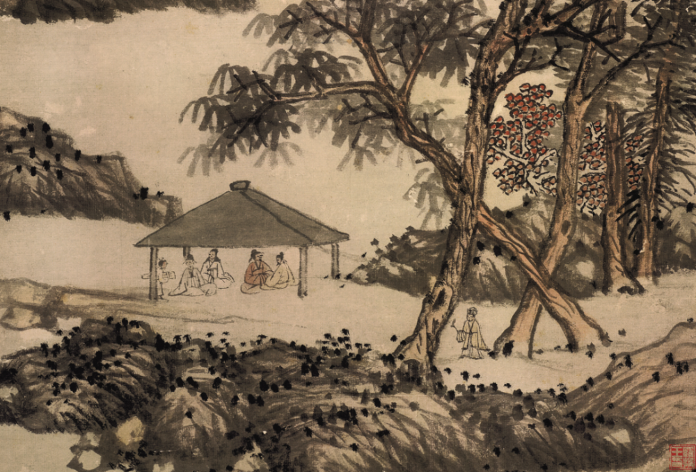 江山如画——辽宁省博物馆藏中国古代立轴山水画专辑 - 265学校教育网