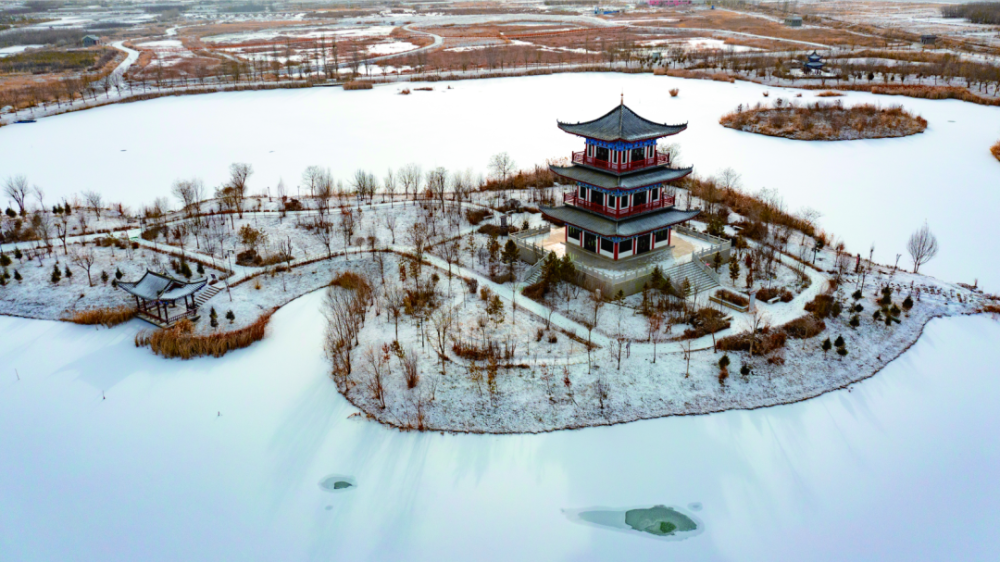 肃州区天马湖公园  边世文 摄瓜州张芝公园   王 翠 摄敦煌飞天公园