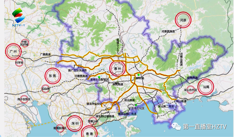 惠坪高速公路线路图图片