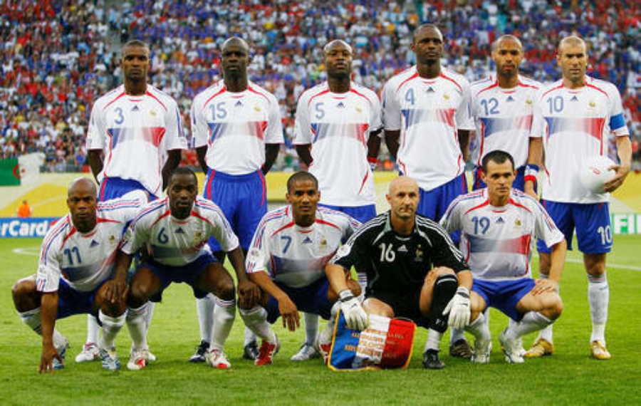 下面是1904年时的法国国家队.