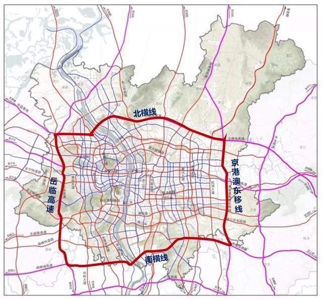 根據長沙市2035國土空間遠景規劃,長沙擬構建由