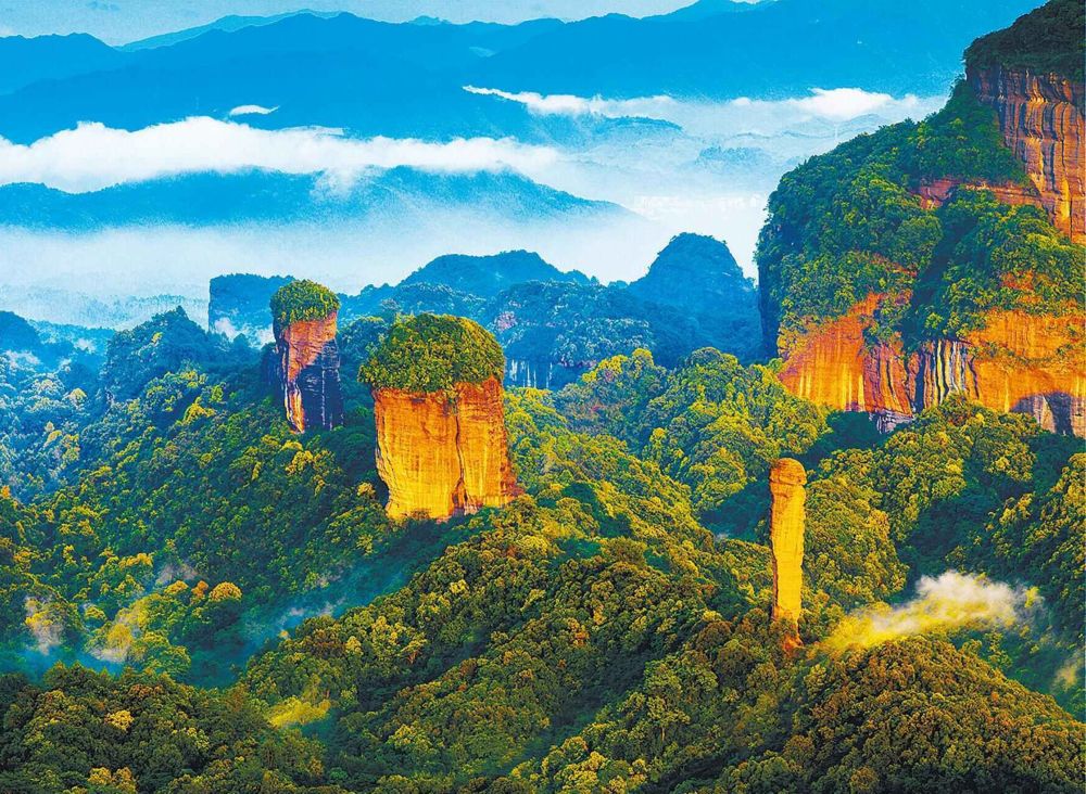 三江锁三湘千姿多彩的广东韶关