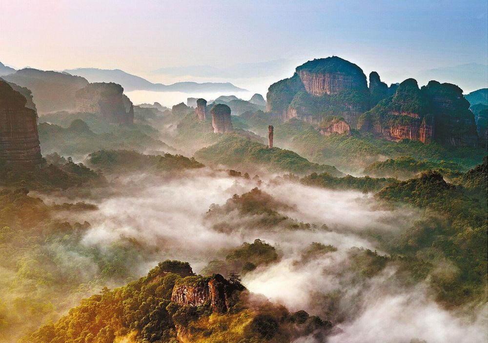 三江锁三湘千姿多彩的广东韶关