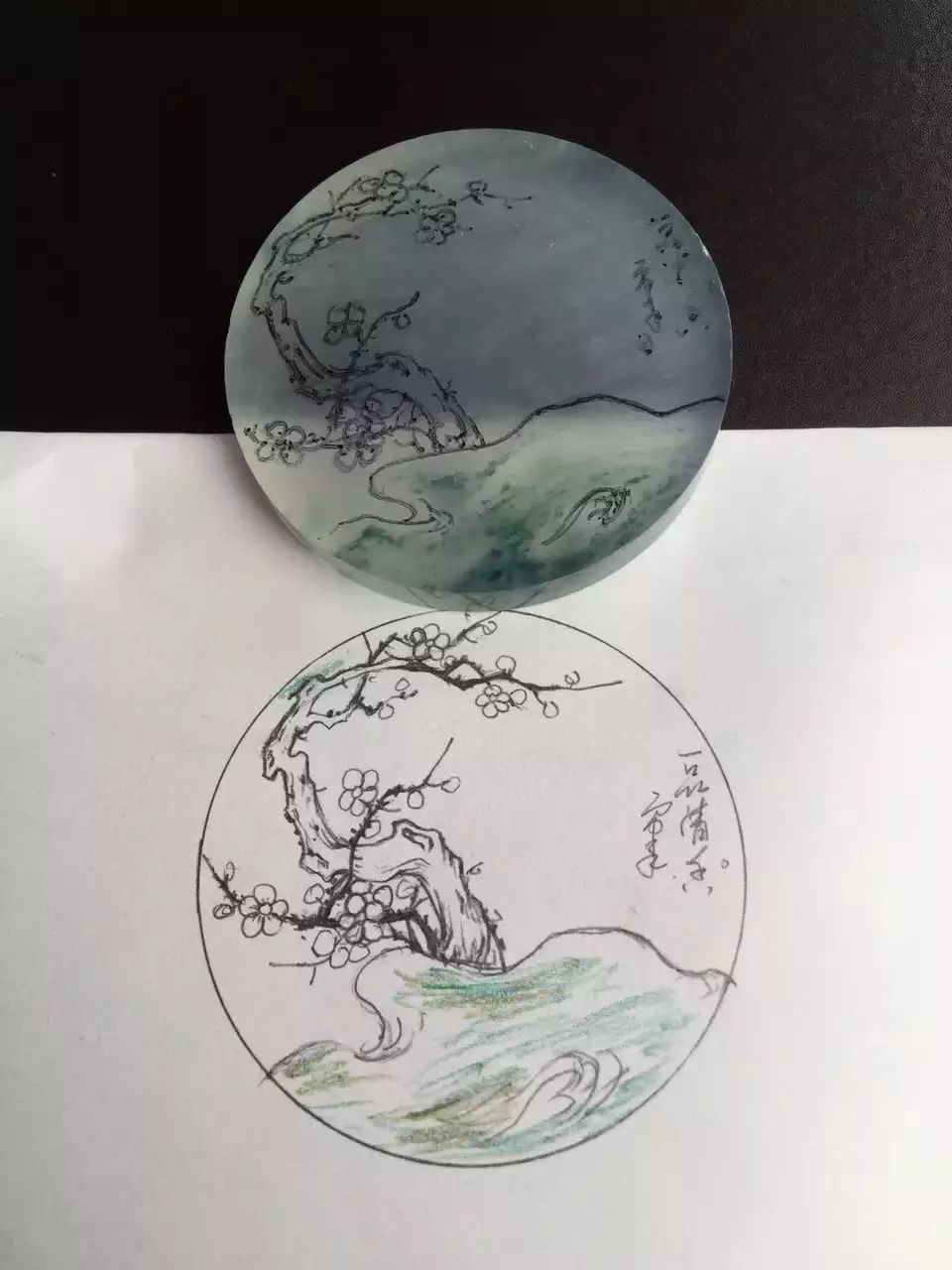 多件精美玉雕画稿欣赏,简直太美了_腾讯新闻