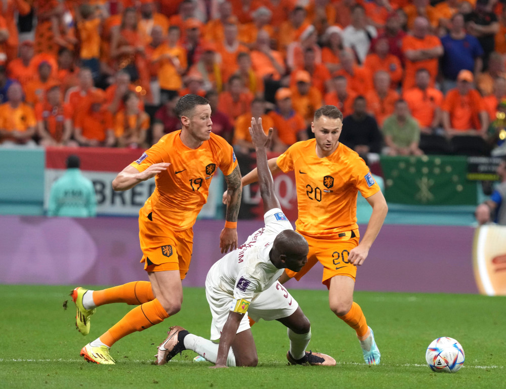 (卡塔尔世界杯)足球——a组:荷兰胜卡塔尔(4)