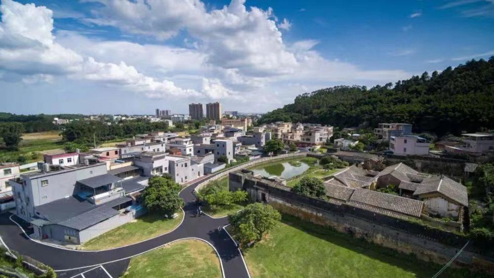 5平方公里,位于福田镇东部片区,罗浮山南麓,规划范围包含徐田村,坳岭