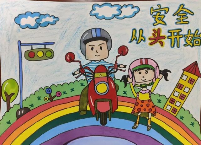 第二届咸阳市"青葵杯"交通安全手抄报和绘画大赛(泾阳赛区)获奖名单