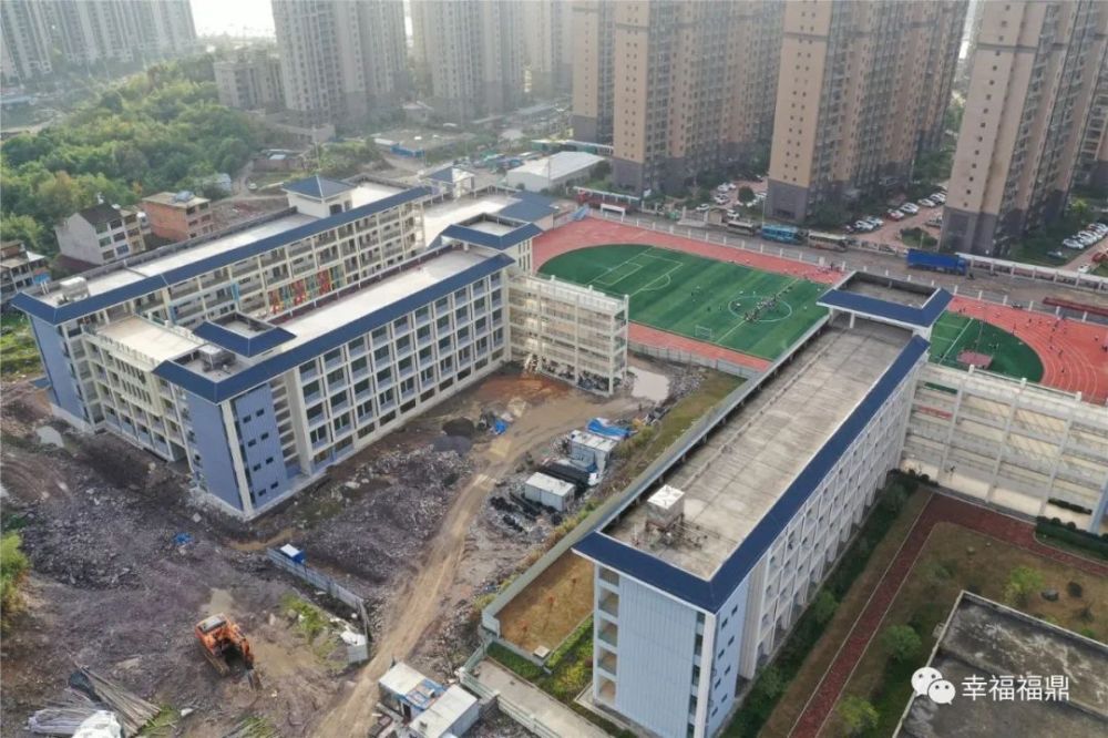 福鼎市实验小学百胜校区二期工程即将投入使用