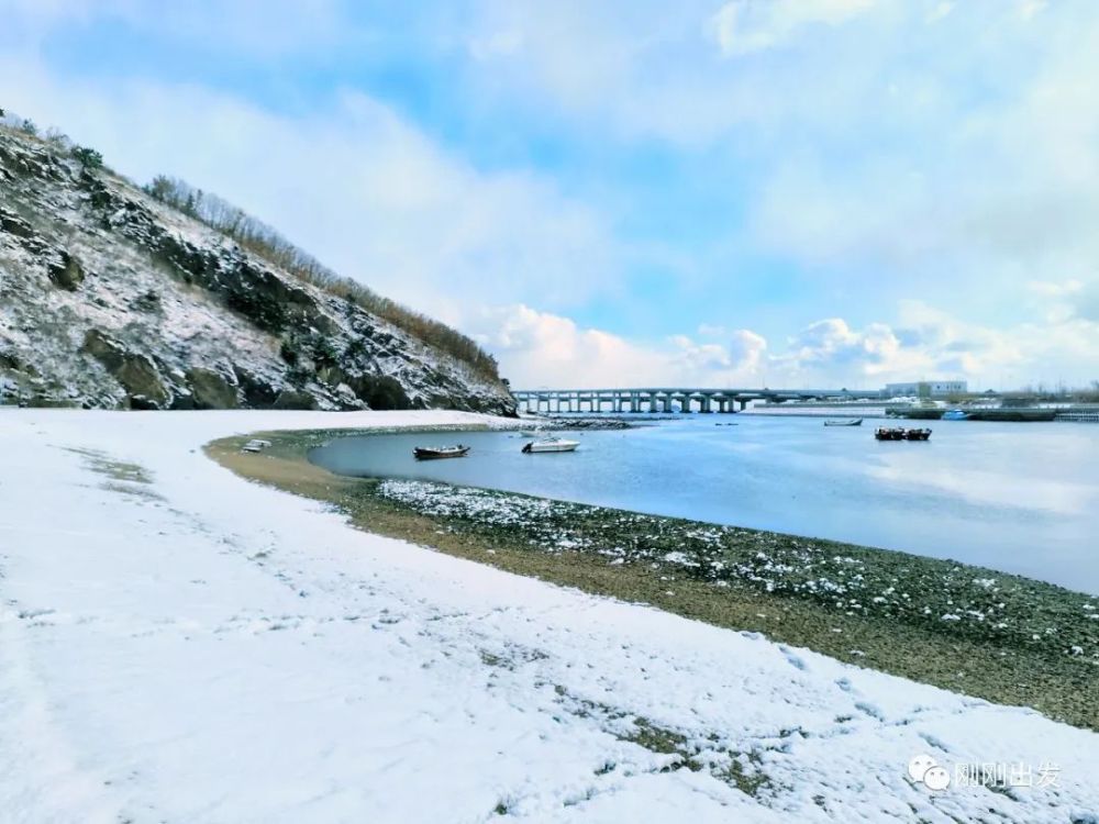 大连下雪图片真实图片