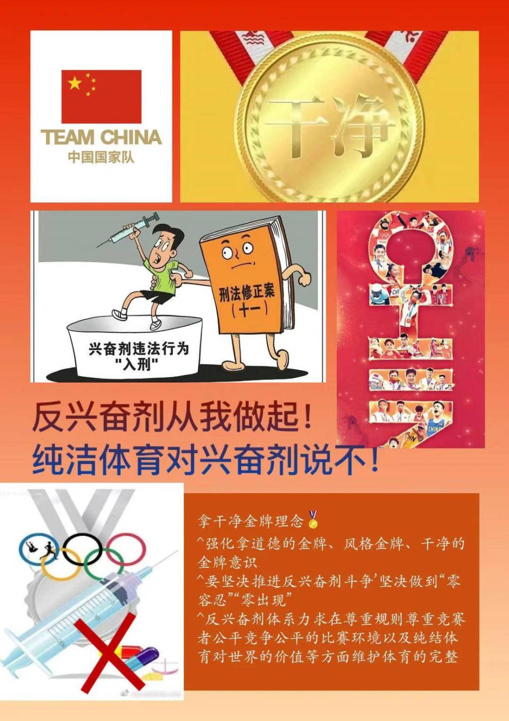 江苏省第二届反兴奋剂海报设计大赛评选结果揭晓