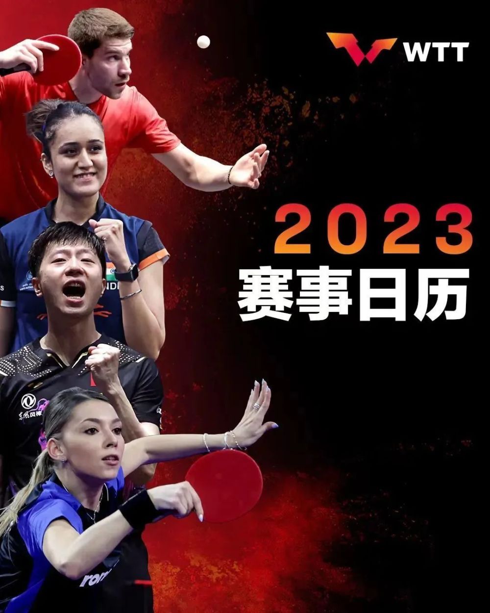 〖斯帝卡V乒乓〗WTT世界乒联发布2023赛季17月赛历_腾讯新闻